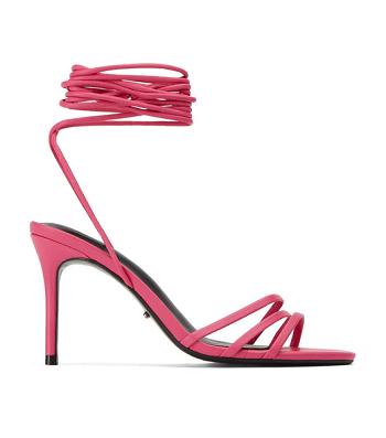 Pink Tony Bianco Hailee Acid Pink 8.5cm Low Heels | LZATR32954