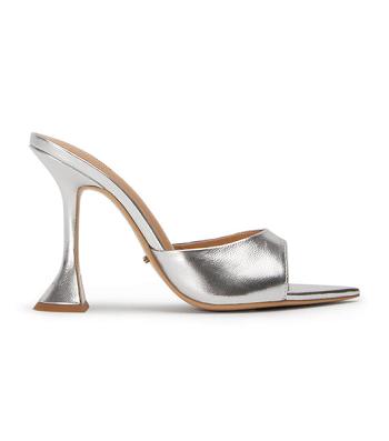 Silver / Metal Tony Bianco Marcel Silver Nappa Metallic 10.5cm Event Heels | DZAKV67491