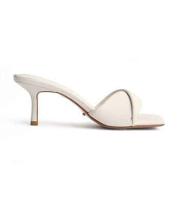 White Tony Bianco Alexa Dove Nappa 6.5cm Stiletto Heels | ZAXMI97005