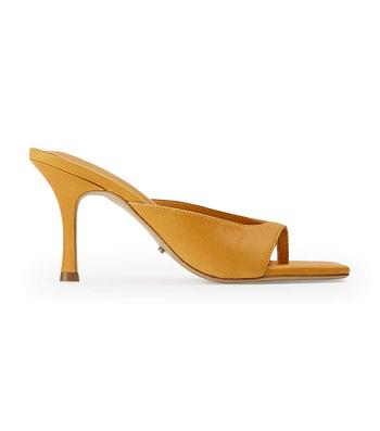 Yellow Tony Bianco Crystle Cantelope Antiq 8.5cm Low Heels | FZAUI27096