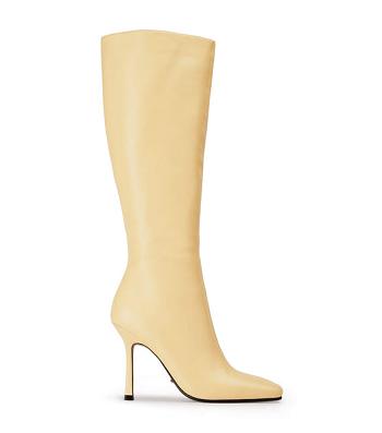 Yellow Tony Bianco Havana Butter Nappa 10.5cm Knee High Boots | LZASX35509